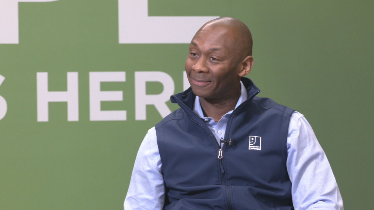 DeVone Holt, Goodwill's chief of External Affairs, announces resignation